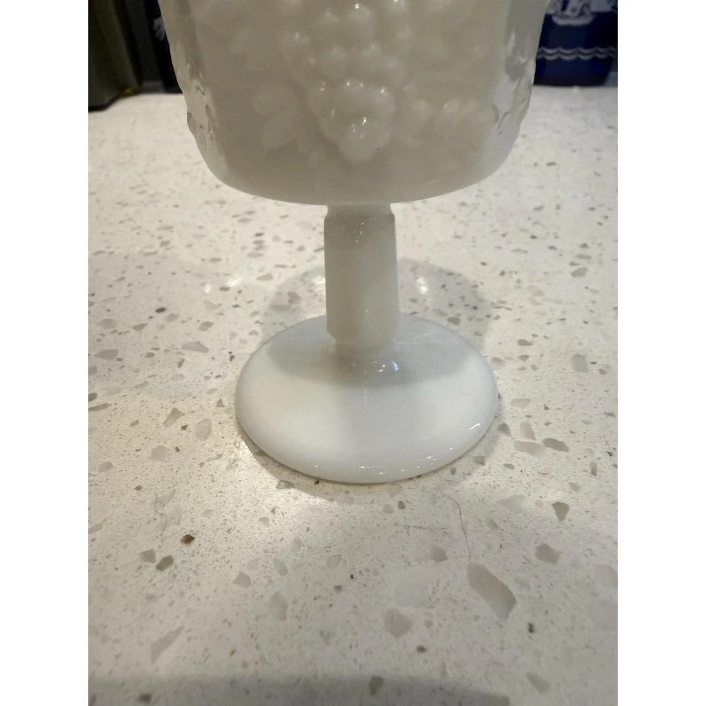 Westmoreland Paneled Grape Milk Glass 6